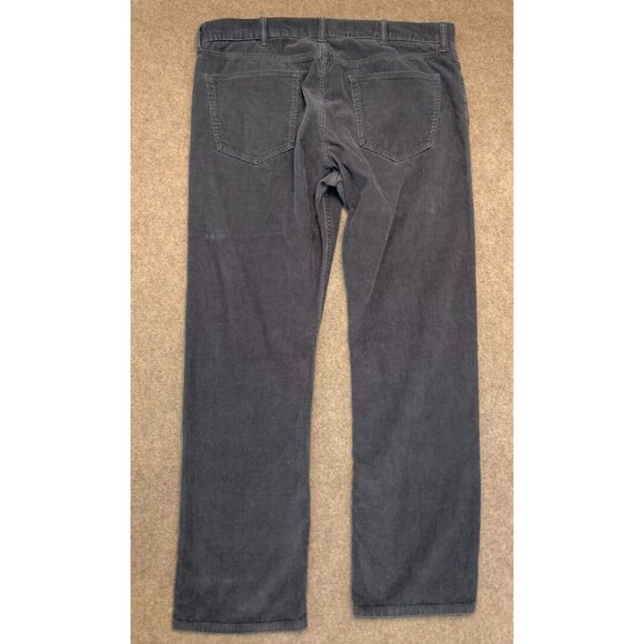 Banana Republic Corduroy Pants Mens 38x32 Flat Front Straight Leg Cotton Chino - Picture 2 of 8